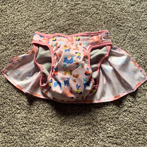 Poochies Sprouts Doggy Diaper - Picture 2 of 10